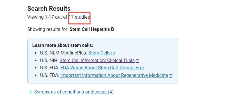 干細胞治療乙肝的臨床研究進展