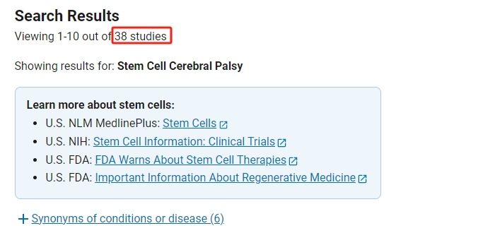 干細胞治療腦癱的臨床研究進展