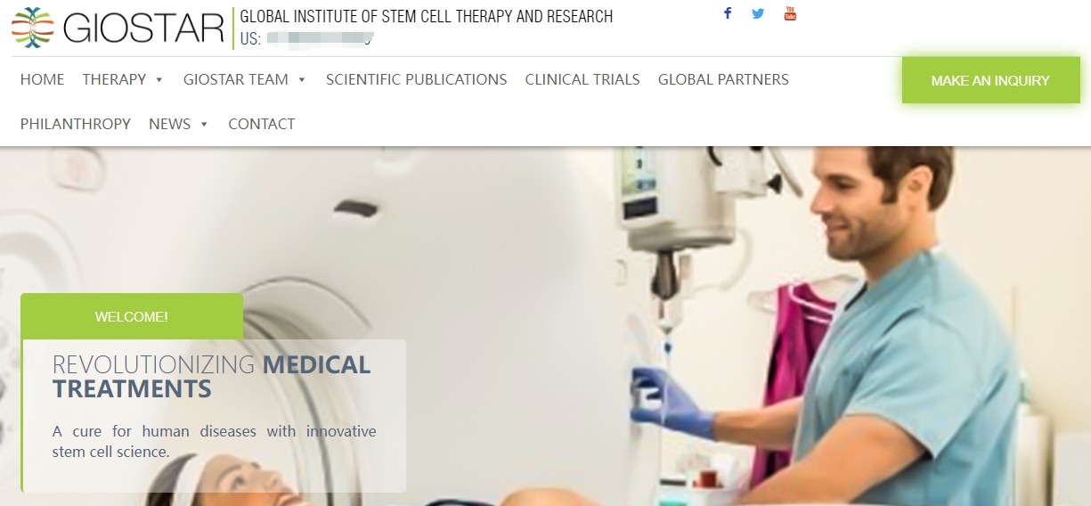 GIOSTAR宣布FDA批準(zhǔn)進行干細胞治療2型糖尿病的2期臨床試驗IND GIOSTAR宣布FDA批準(zhǔn)進行干細胞治療2型糖尿病的2期臨床試驗IND