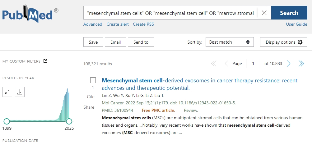 有關間充質干細胞研究的論文10833篇 有關間充質干細胞研究的論文10833篇