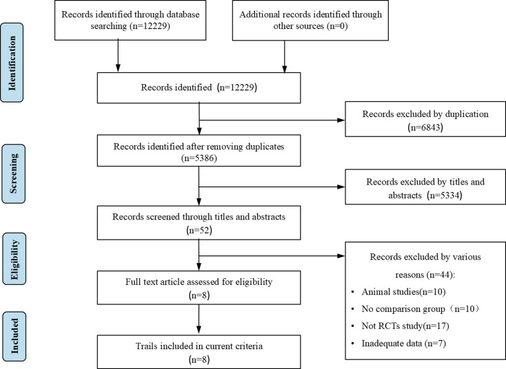 圖1：系統評價的首選報告項目