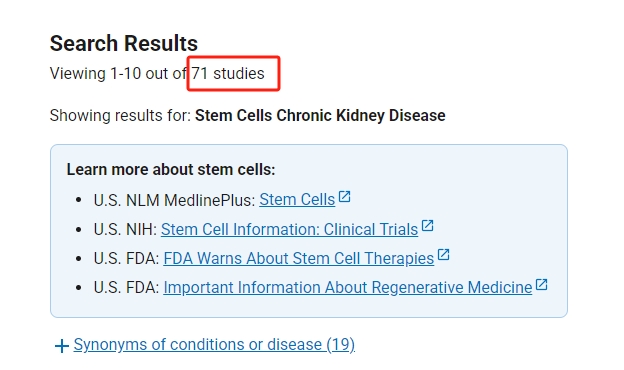 干細胞治療慢性腎病的臨床研究進展