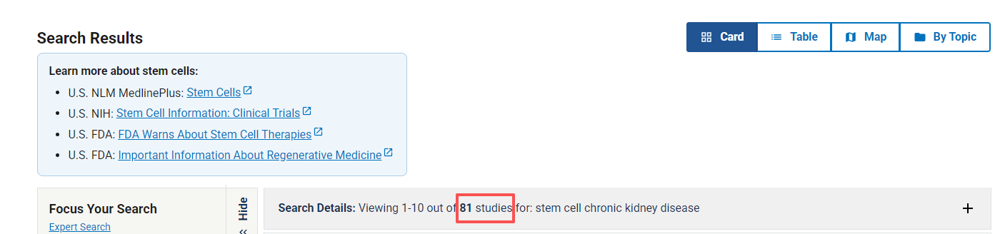 干細胞治療慢性腎病的臨床研究進展 干細胞治療慢性腎病的臨床研究進展