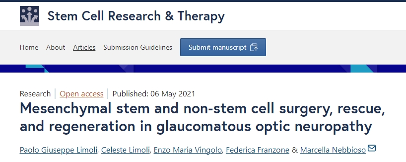干細(xì)胞治療青光眼
